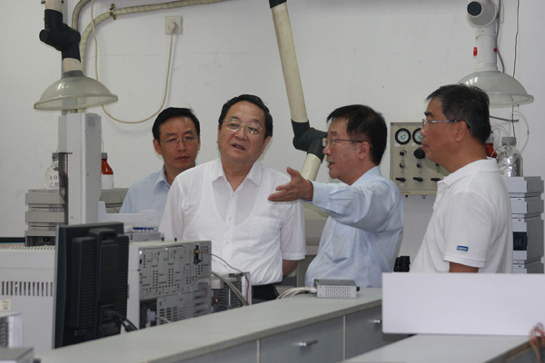 上海市委书记俞正声参观Intertek天祥集团